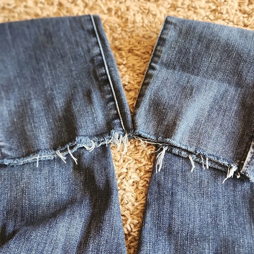 Wit And Wisdom Dark Classic Blue Denim Jeans Wimans Size 6 - Picture 8 of 12